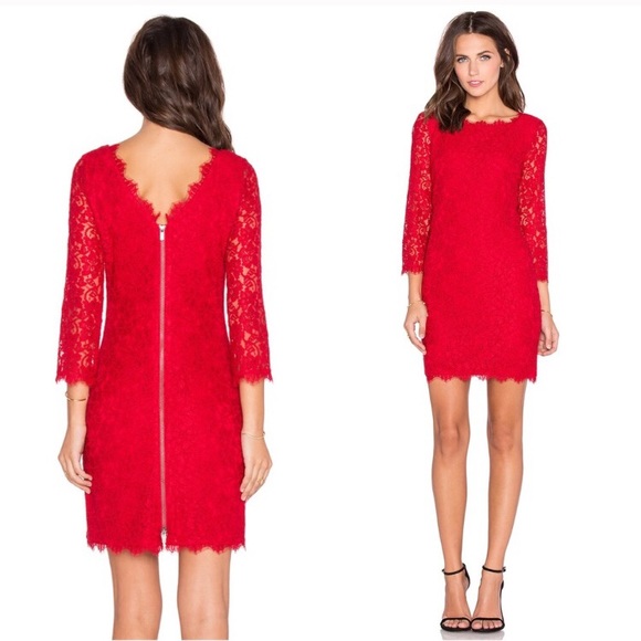 Diane Von Furstenberg Dresses & Skirts - Diane von Furstenberg “Zarita” dress in red